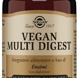 Vegan multi digest 50 tavolette masticabili