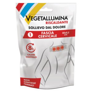 Vegetallumina fascia cervicale riscaldante 1 pezzo