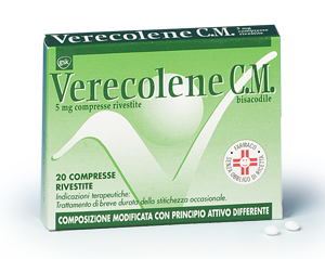 Verecolene cm 20 compresse rivestite 5mg