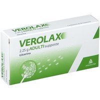 Verolax Adulti 2,25g Glicerina Trattamento Stitichezza, 18 Supposte