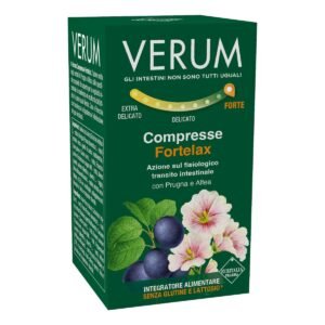 Verum ForteLax Integratore Transito Intestinale 80 Compresse