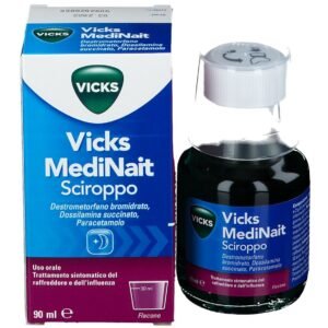 Vicks Medinait Sciroppo Trattamento Raffreddore e Influenza 90 ml