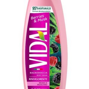 VIDAL - Berries & Musk - bagnoschiuma 500 ml
