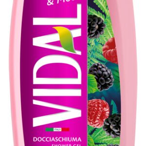 VIDAL - Berries & Musk - Docciaschiuma rinvigorente Mora e Muschio 250 ml