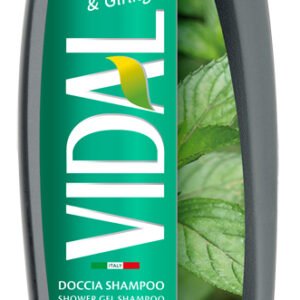 VIDAL - Peppermint & Ginkgo - Docciaschiuma rinfrescante Menta e gingko Bilboa 250 ml