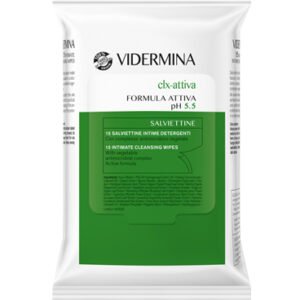 Vidermina CLX Attiva 15 Salviette Intime Detergenti