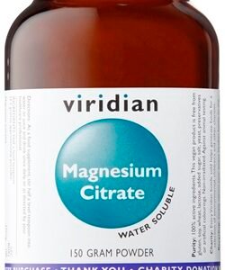 Viridian magnesium citrate polvere 150g viridian magnesio citrato