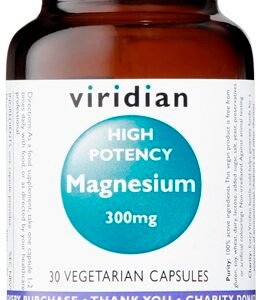 Viridian Mg 300mg H-p 30capsule