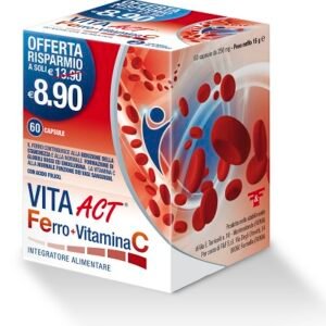 Vita Act Ferro+vit C 60 Capsule