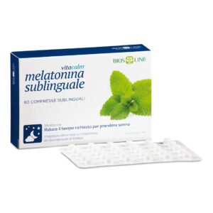 VitaCalm Melatonina Sublinguale Integratore per il Sonno 120 Compresse