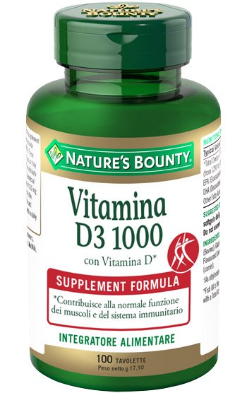 Vitamina D3 1000 100 Tavolette