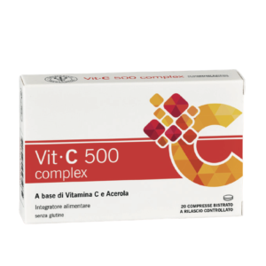 Vit C 500 Complex Integratore di Vitamina C 20 Compresse