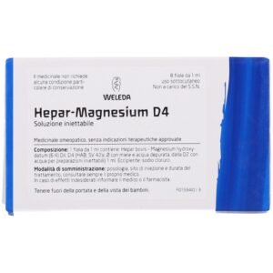 Weleda Hepar Magnesium D4 8 Fiale Da 1ml