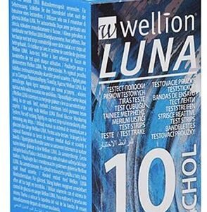 Wellion luna choles 10 strisce