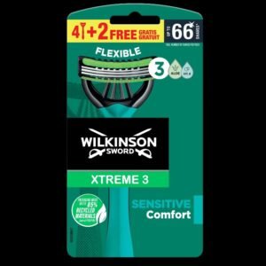 WILKINSON XTREME 3 ACTIVE 4+2PEZZI