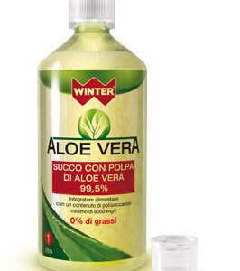 Winter aloe vera succo e polpa 1 litro