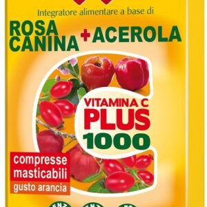 Winter vitamina c plus 1000 rosa canina + acerola 30 compresse masticabili
