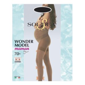 Wonder model maman 70 sheer collant gestante camel s