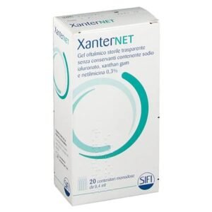 Xanternet gel oftalmico 20 flaconi 0,4 ml gocce