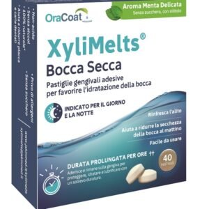 Xylimelts 40 pastiglie menta delicata