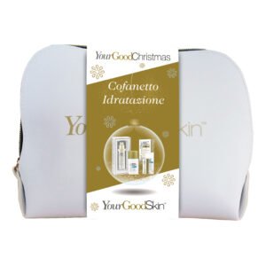 Ygs cofanetto idratazione crema idratante sollievo immediato + balsamo labbra lenitivo + concentrato riequilibrante pelle + crema giorno antiossidante spf30 + pochette in omaggio