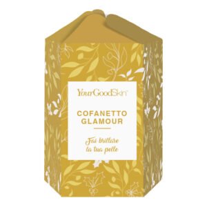 Ygs cofanetto natale glamour 1 detergente esfoliante illuminante 125 ml + 1 concentrato riequilibrante pelle 30 ml + 1 booster illuminante istantaneo 15 ml