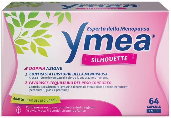 Ymea Silhouette Integratore Menopausa e Controllo Peso 64 Capsule