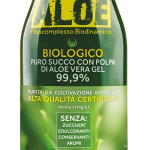 Your aloe bio puro succo con polpa di aloe vera gel 99,9% 1 litro senza aloina