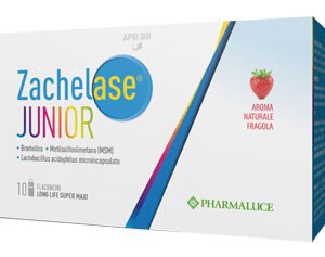 Zachelase junior 10 flaconcini da 10 ml