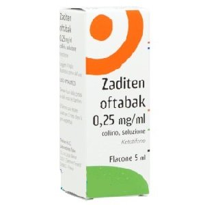 Zaditen Oftabak Collirio 5ml 0,25mg