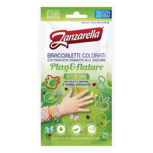Zanzarella braccialetti paly&nature 25 pezzi