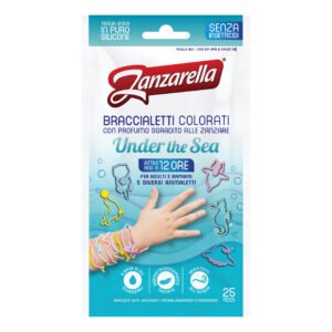 Zanzarella Under The Sea Braccialetti Colorati 25 Pezzi