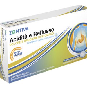 Zentiva acidita' reflusso 20 compresse masticabili