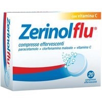 Zentiva Zerinolflu con Vitamina C Influenza e Raffreddore, 20 Compresse Effervescenti