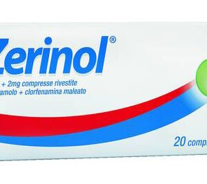 Zerinol 300 mg + 2 mg compresse rivestite