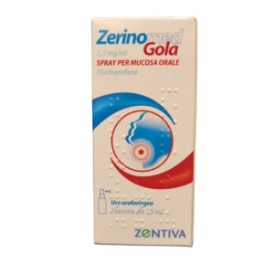 Zerinomed Gola Spray Flurbiprofene 2,5 mg/ml 15 ml