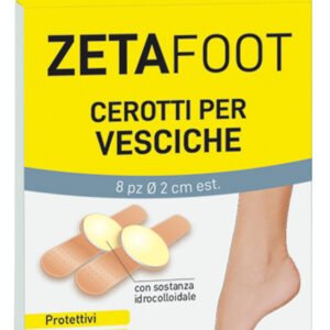 Zetafoot cerotto idrocolloidale vesciche 8 pezzi