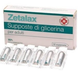 Zetalax supposte di glicerina