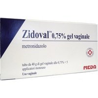 Zidoval 0,75% Gel Vaginale Tubo Al Da 40 G Con 5 Applicatori