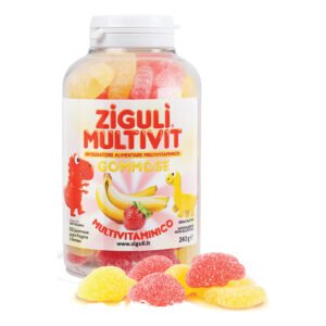 Zigulì Multivit Fragola e Banana 60 Gommose