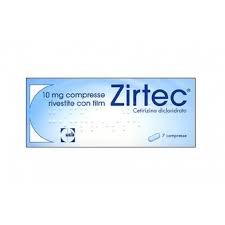 Zirtec 10 mg 7 Compresse Rivestite
