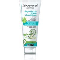 Zuccari Aloevera2 - Detergente idratante e protettivo, bagnodoccia aloe ultradelicato 250 ml