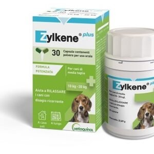 Zylkene plus cani/gatti 10-30 kg 30 capsule