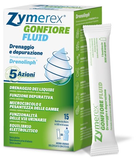 Zymerex Gonfiore Fluid 15 Bustine